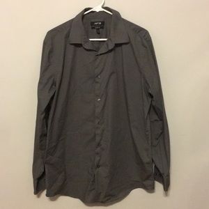 Men’s dark gray dress shirt